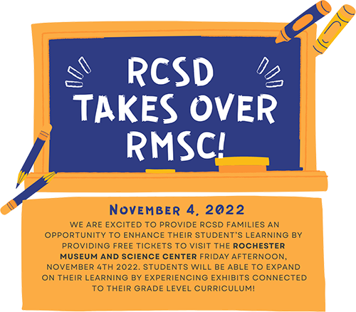 RCSD takes over RMSC on November 4, 2022 | Register below to join us!