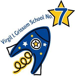 Virgil Grissom, School No. 7 Logo 