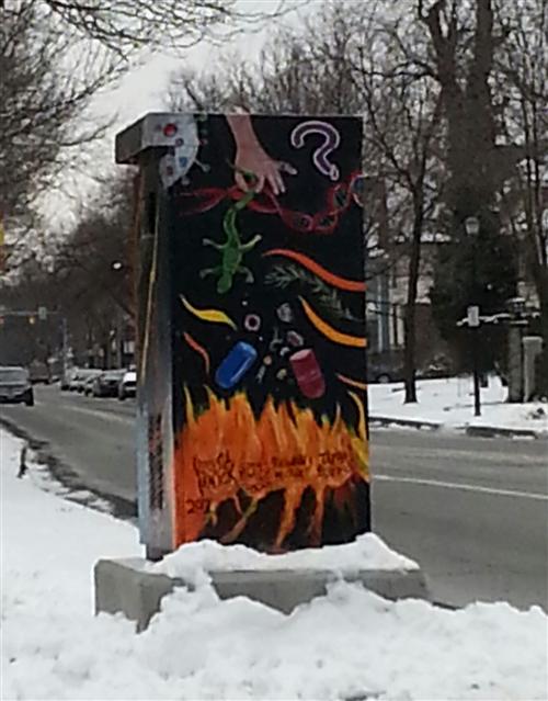 Utility Box, S. Goodman & East Ave 