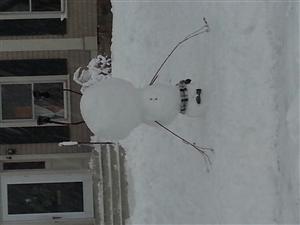 Upsidedown Snowman 